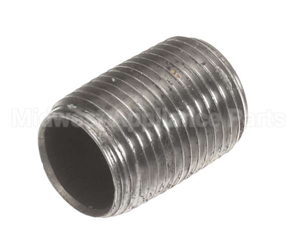 23153-0004 Middleby Nipple,Close Blk 1/2