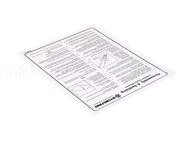 236059 Stoelting Cleaning Card; O231