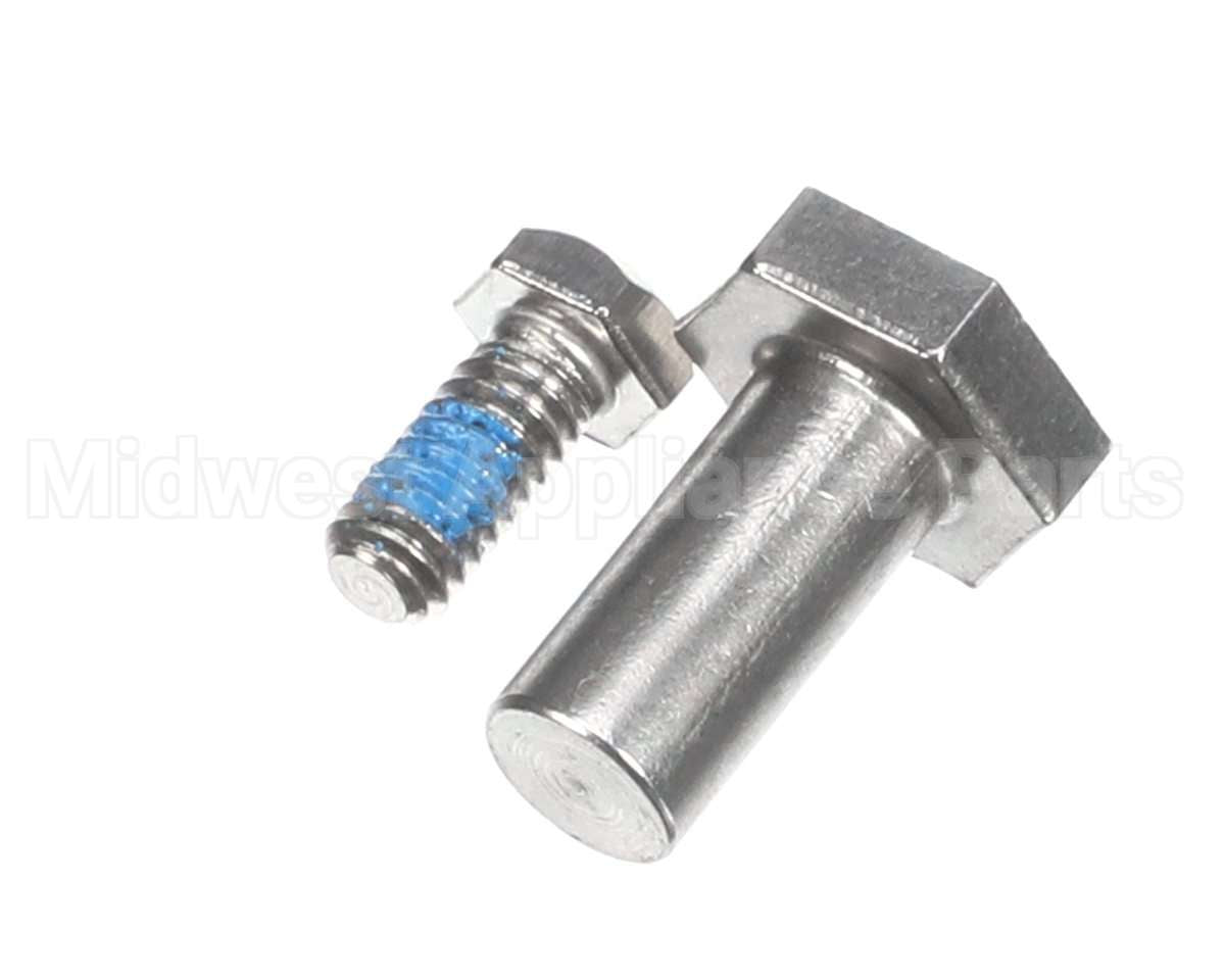 23849A Silver King Pin Hinge W/Scr