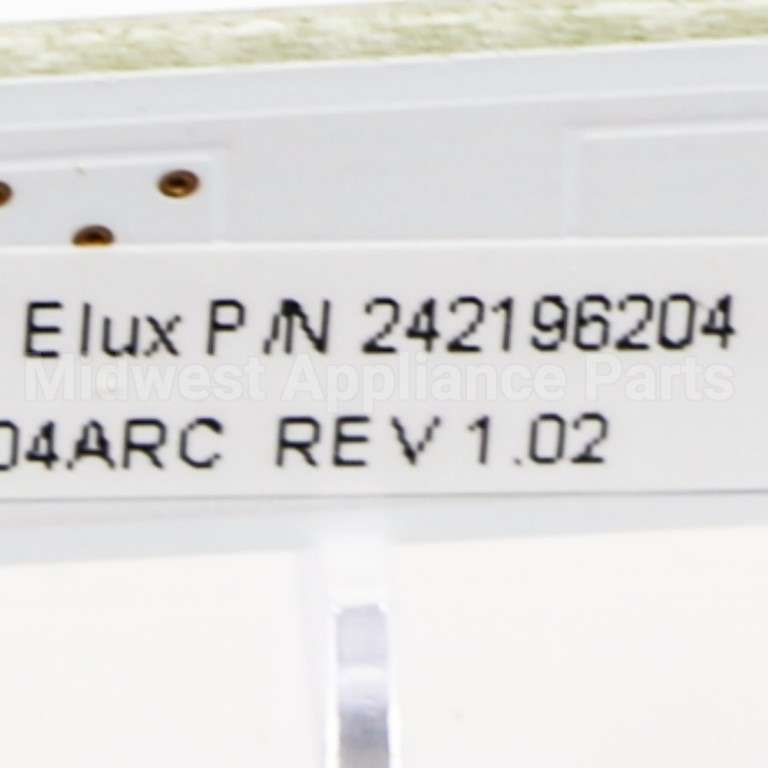 242058231 Frigidaire User Interface