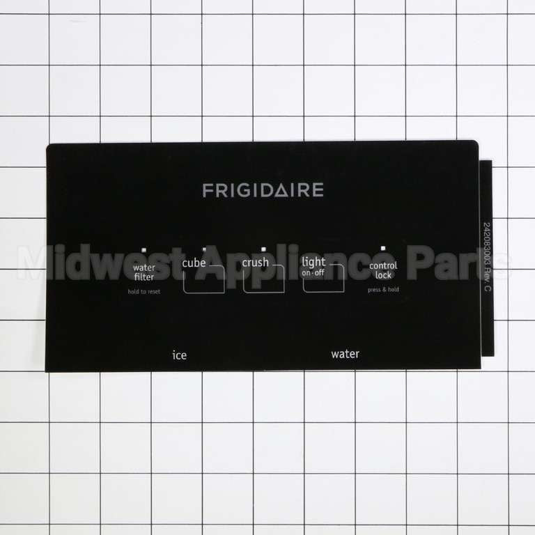 242083003 Frigidaire Label-Module Cover