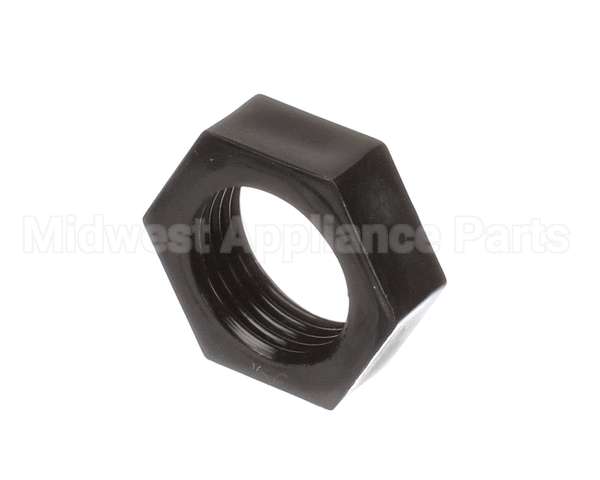 24566.0000 Bunn Nut,Shank-Blk Plastic .375Nps