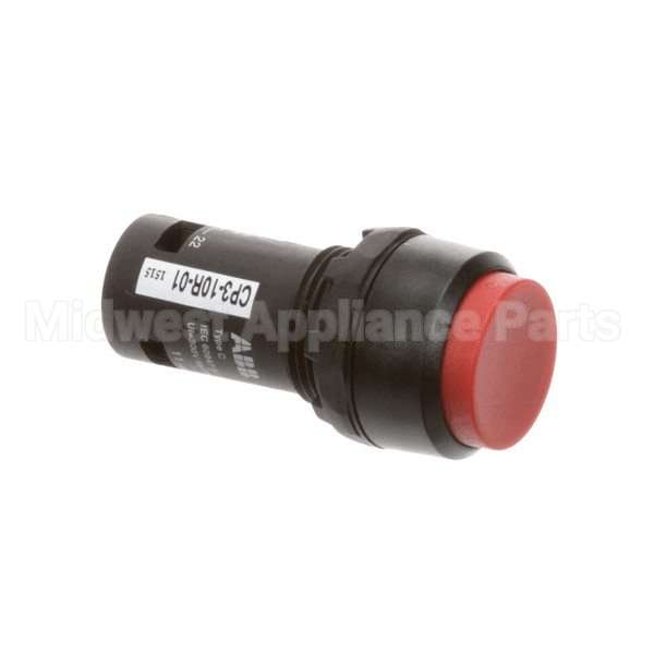 2500493 Compatible Midwest Appliance Parts Button(Red, Compact)