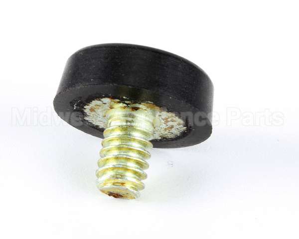 25137.0000 Bunn Foot,Blk Sbr-.75Odx.25Ht.25Thd