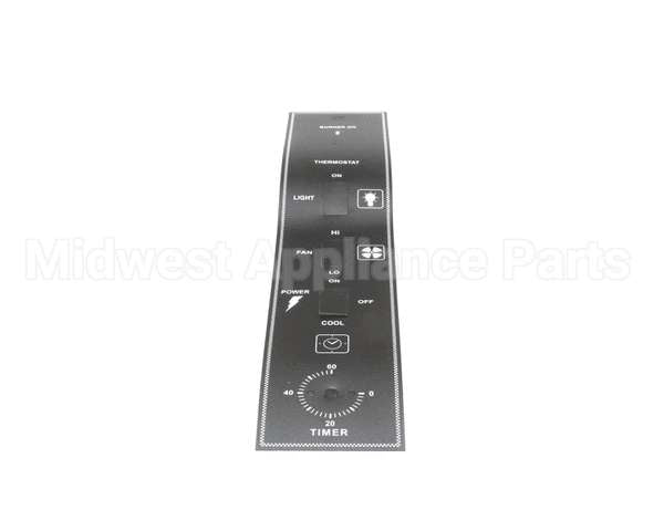 2521 Royal Range Control Panel Decal