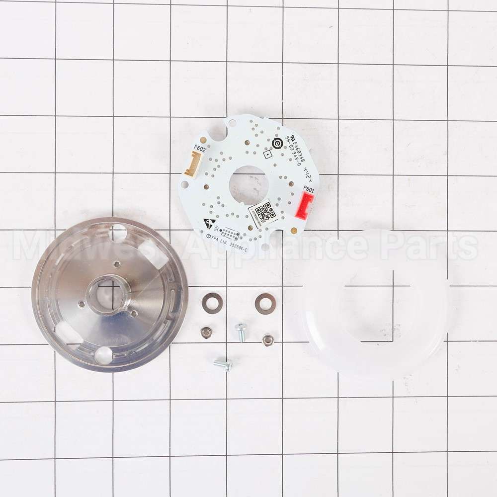 253496P Fisher Paykel Bezel Dual Stack Assy Sp