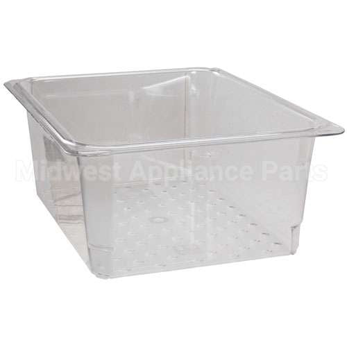 25CLRCW-135 Compatible Cambro Colander Food Pan 1/2X5 Clear