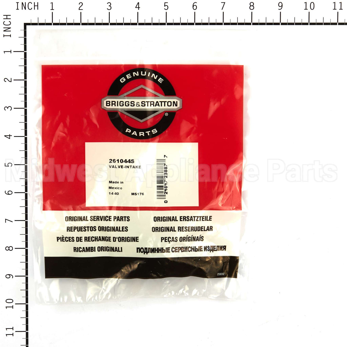 261044S Briggs & Stratton Valve-Intake