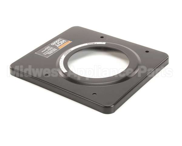 26187.0000 Bunn Top Cover W/Decals, Blk - Server