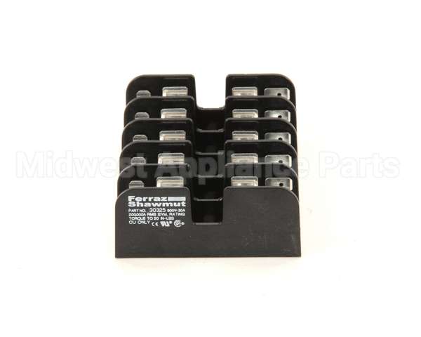 27021-0011 Middleby Fuseblock,30A-600V 5P Class M