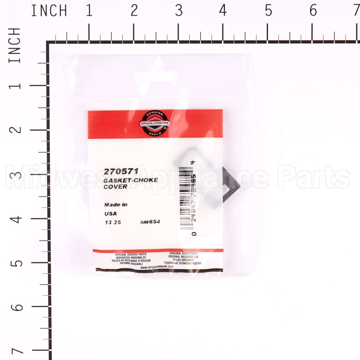 270571 Briggs & Stratton Gasket-Choke Cover
