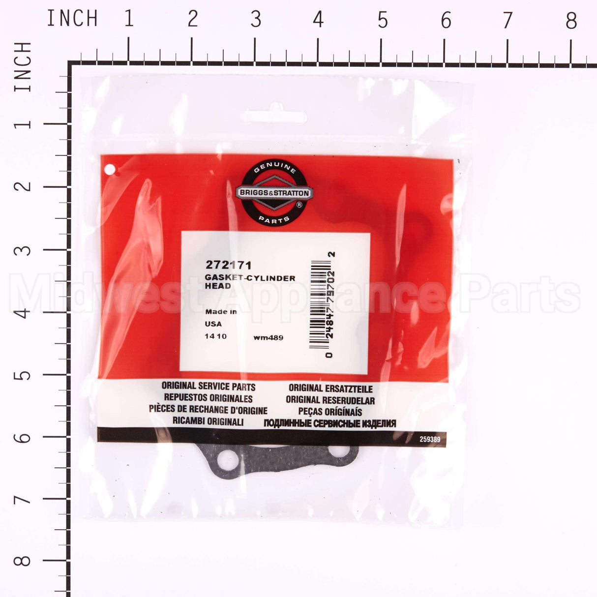 272171 Briggs & Stratton Gasket-Cylinder Head