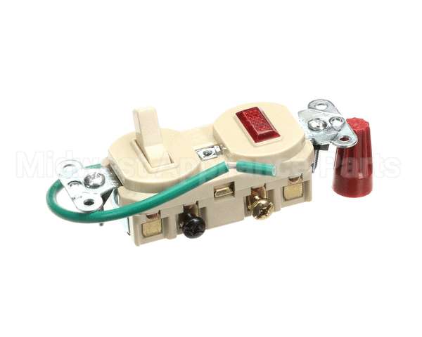 2795 Crown Tonka Switch W/ Pilot Light 3-Way Ivory