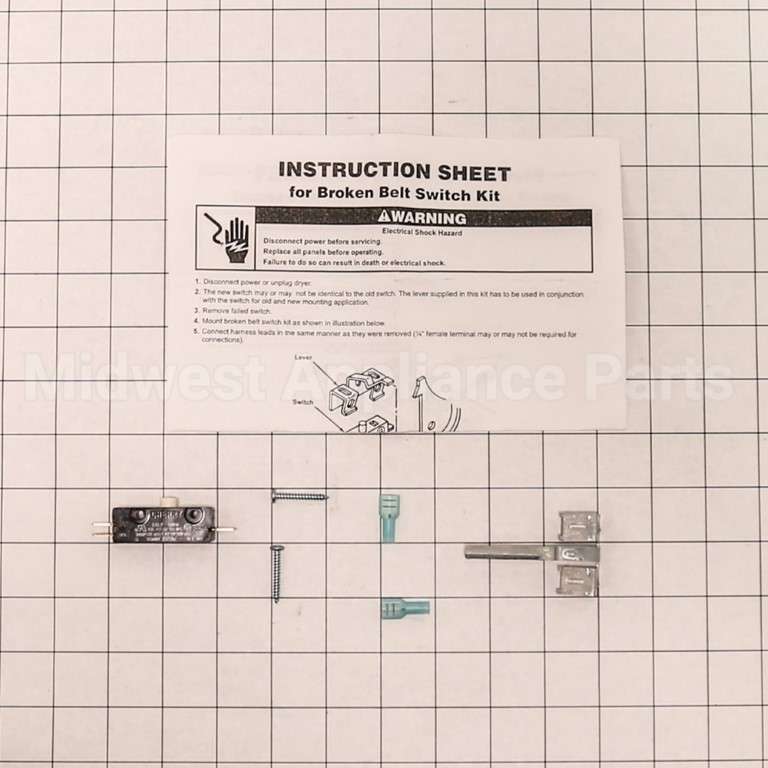 279782 Whirlpool Switch-Lid