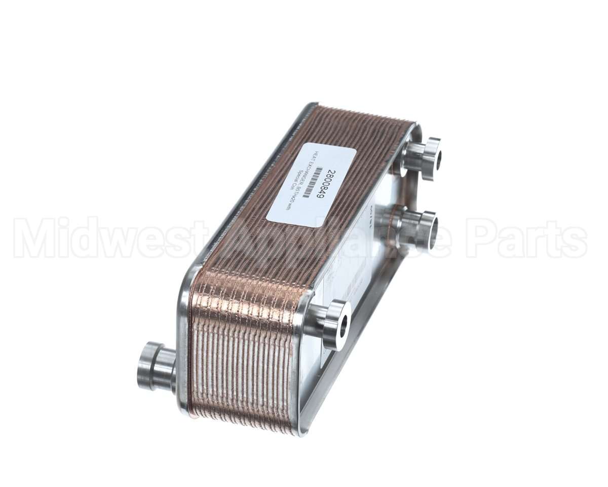 2800849 Traulsen Heat Exchanger, B5Thx20 With Special Con