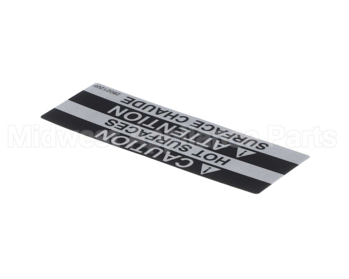 2802120 Lincoln Label Caution Hot