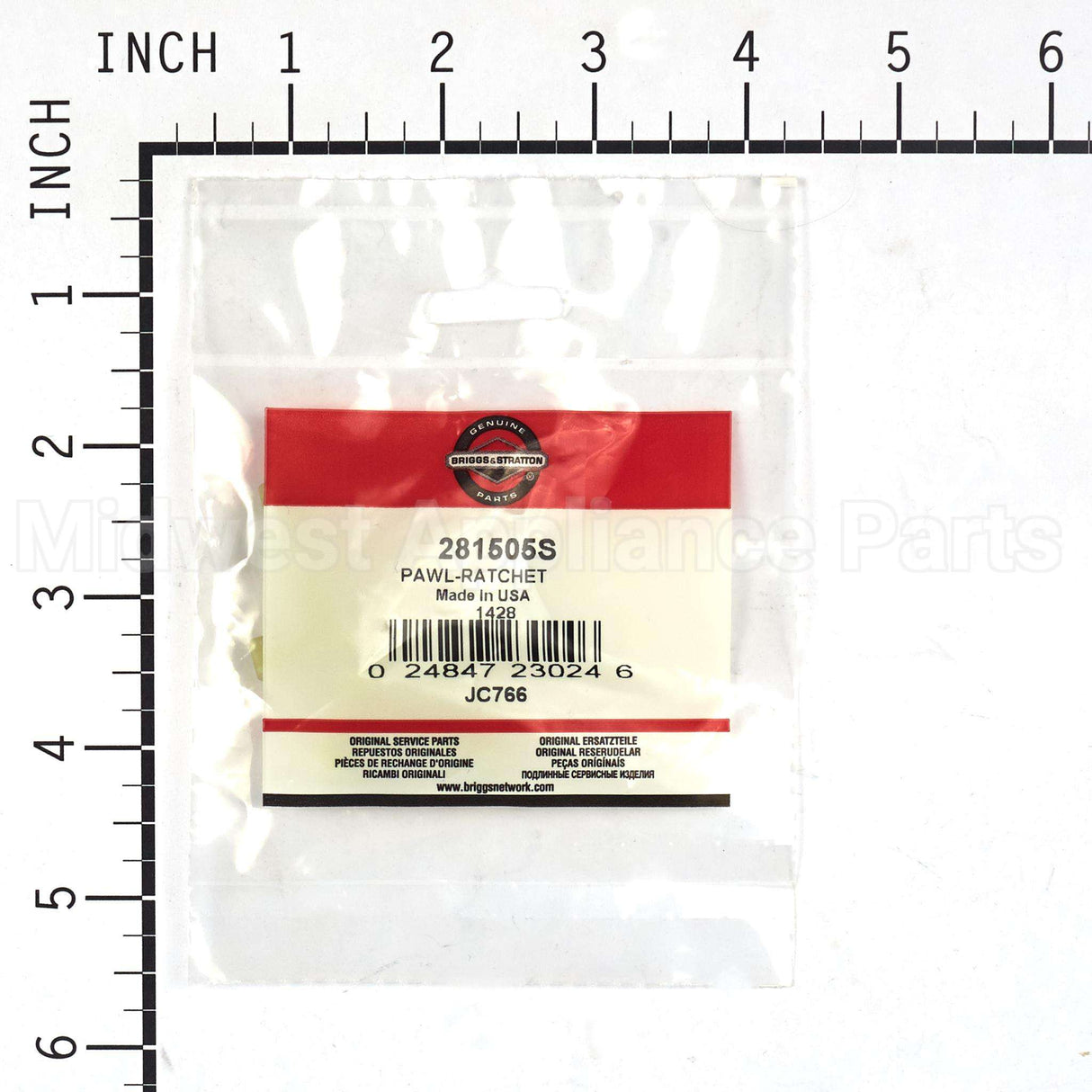 281505S Briggs & Stratton Pawl-Ratchet
