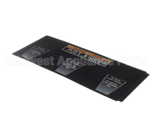 28328.7013 Bunn Decal,Cup Placement Imix-3 Pc Eng/Fre