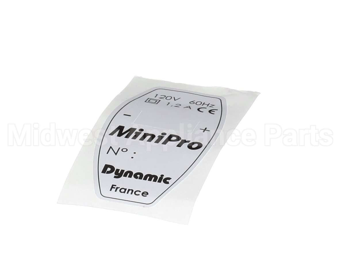 2853 Dynamic Mixer Id Label (230V)