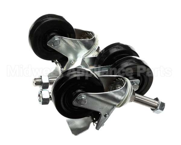 2878.S Hardt Casters (4) Adjustable, Set Of 4 (2 W/Br