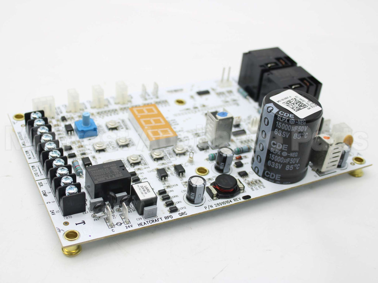 28910104 Heatcraft Refrigeration Qrc Ctrl Board(V4.4 Firmware)
