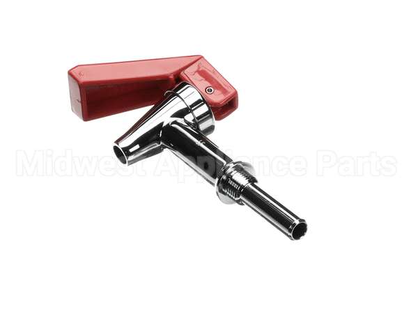 29075.0008 Bunn Faucet Assembly, Red Handle