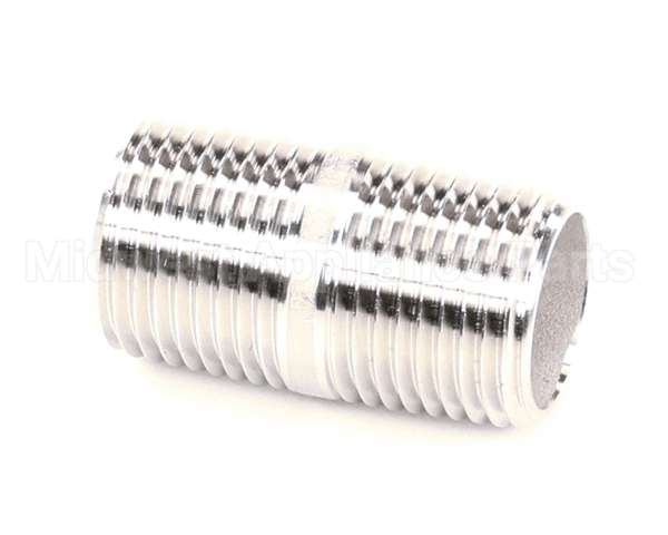 292-3001 American Dish Service Nipple, 1/2 X 1 1/2 Ss