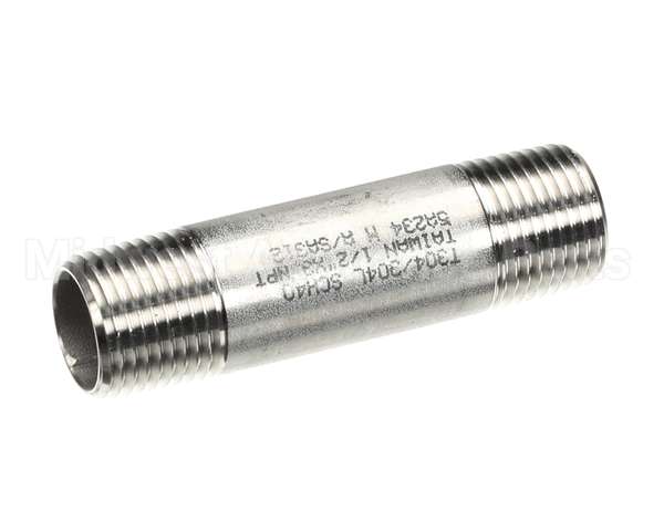 292-3010 American Dish Service Nipple, 1/2 X 3 Ss