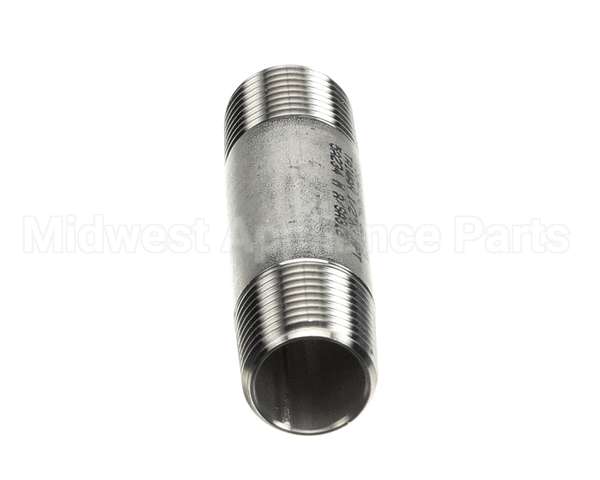 292-3010 American Dish Service Nipple, 1/2 X 3 Ss