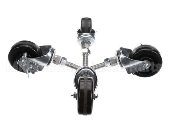 2954.SET4 Hardt Caster Swivel 4 Adj.c/Set Blaz