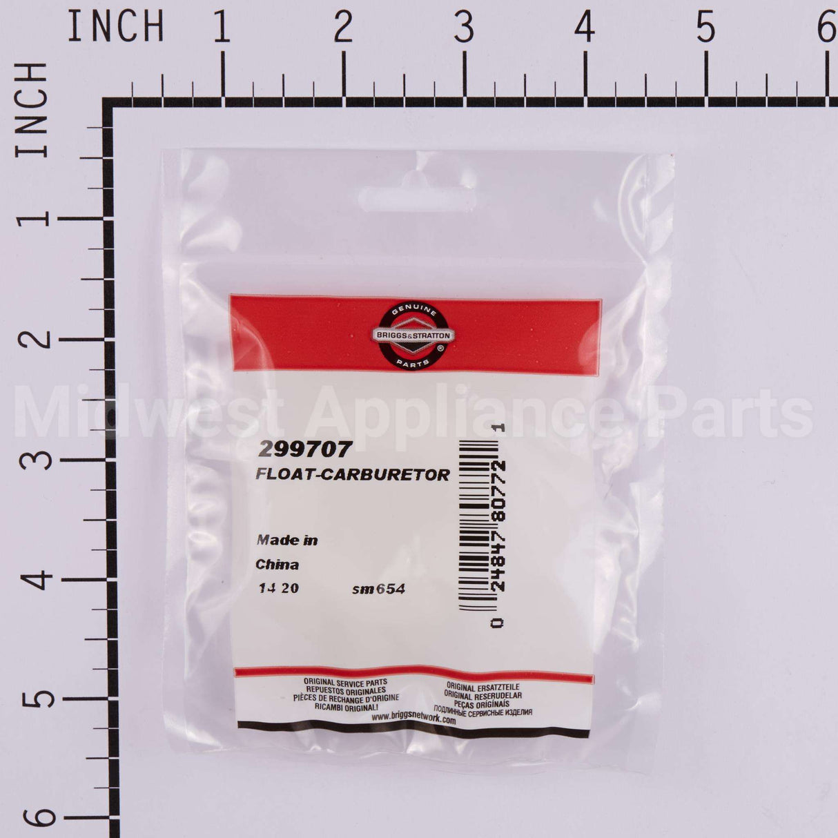 299707 Briggs & Stratton Float-Carburetor