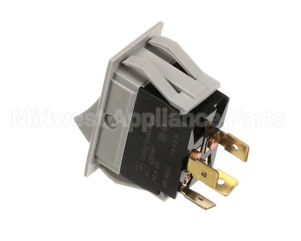 2E-35127 Star Switch Rkr, Plstc, Amber Lt
