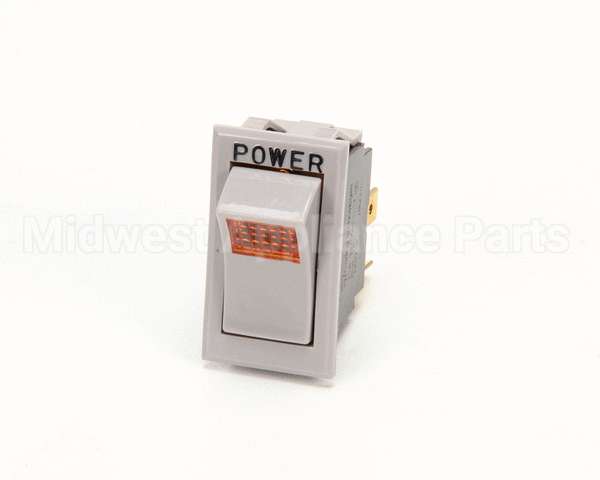 2E-35127 Wells Switch Rkr Plstc,Amber Lt