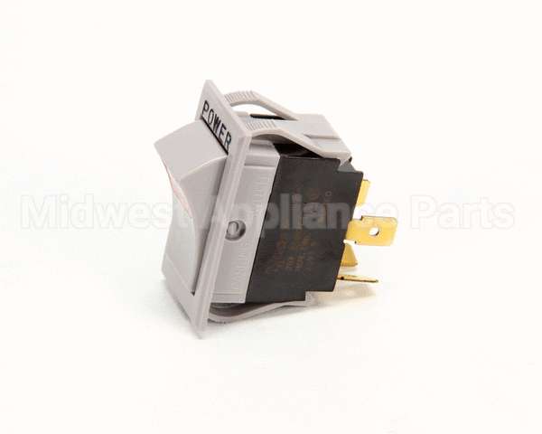 2E-35127 Wells Switch Rkr Plstc,Amber Lt