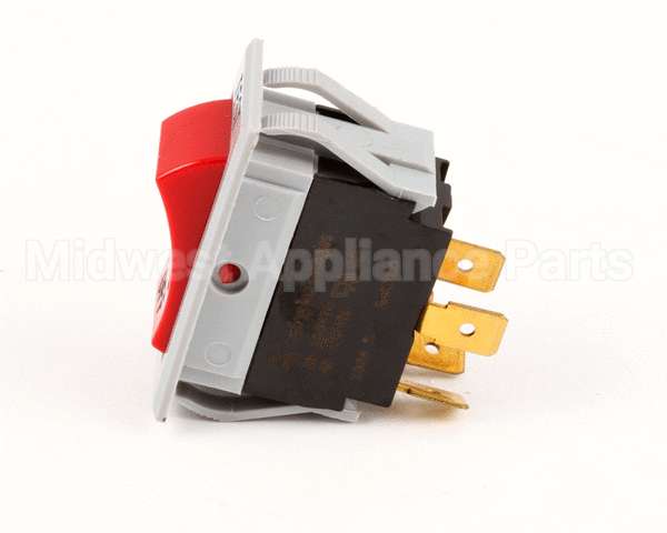 2E-35128 Wells Switch Rkr,Pls Bzl W/Red