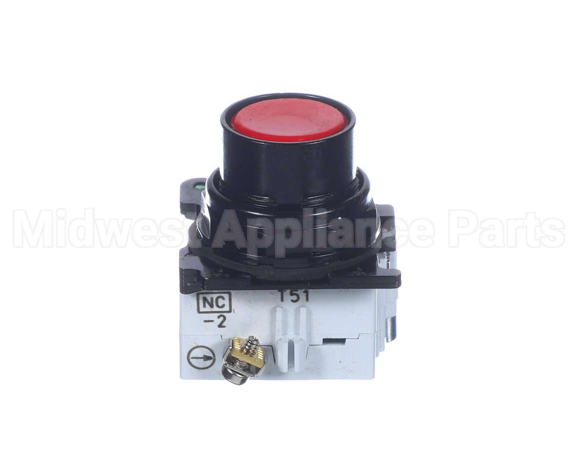 2EP01-25A0024 Cleveland Red Flush Push Button