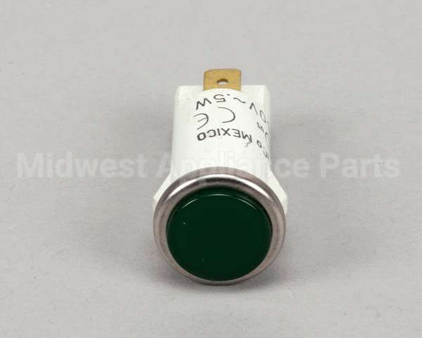 2J-35697 Wells Pilot Lt Green 250V 1/3W