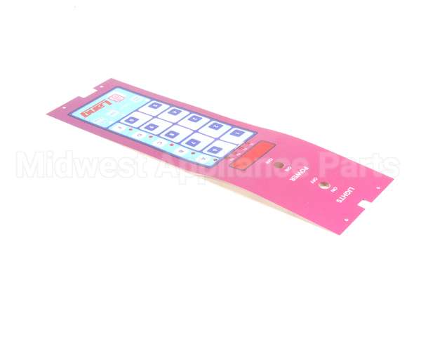 2M-60301-42 Lang Label-Pnl/Touchpad,Purple