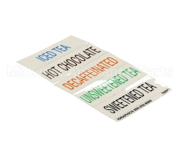 2M-70592 Bloomfield Label Designation (Set)