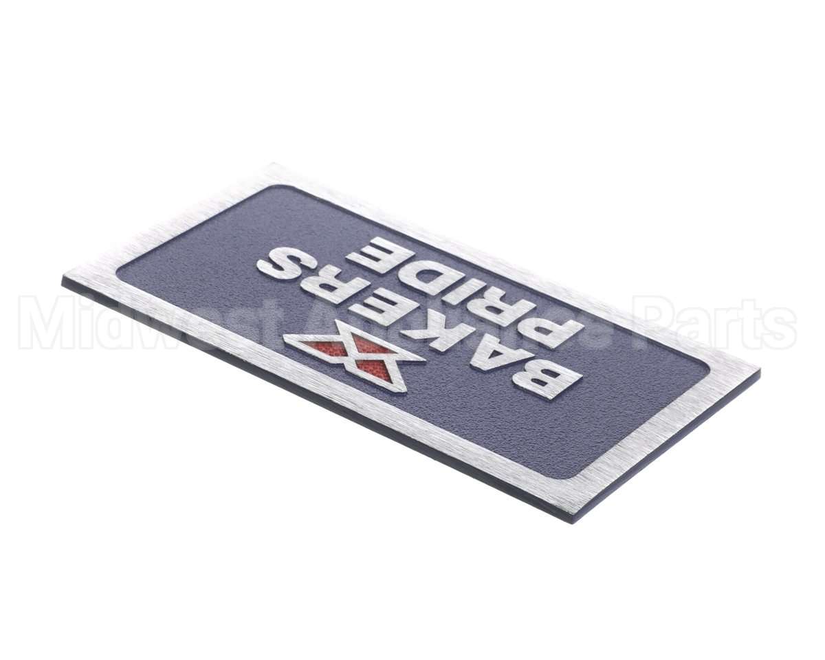 2M-8808902 Bakers Pride Nameplate-Bakers Pride De Ck Ovens