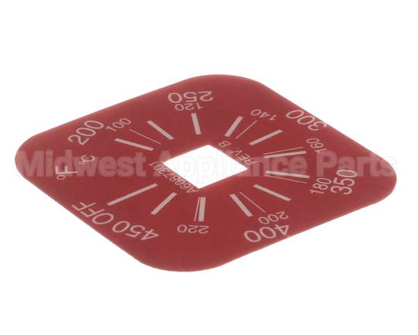2M-A6087301 Magikitchn Label,Thermostat 200-450F