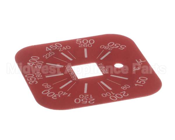 2M-A6087302 Magikitchn Label,Thermostat Mkg 150-550F