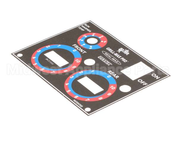 2M-Z13332 Star Control Panel Lbl 30Schdm