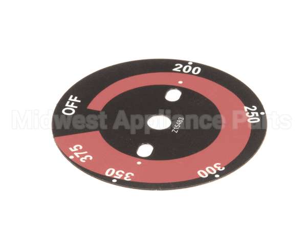 2M-Z15483 Star Label, Knob Elec. Fryer