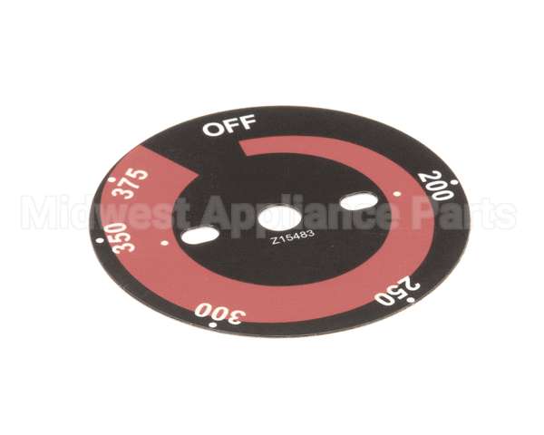 2M-Z15483 Star Label, Knob Elec. Fryer
