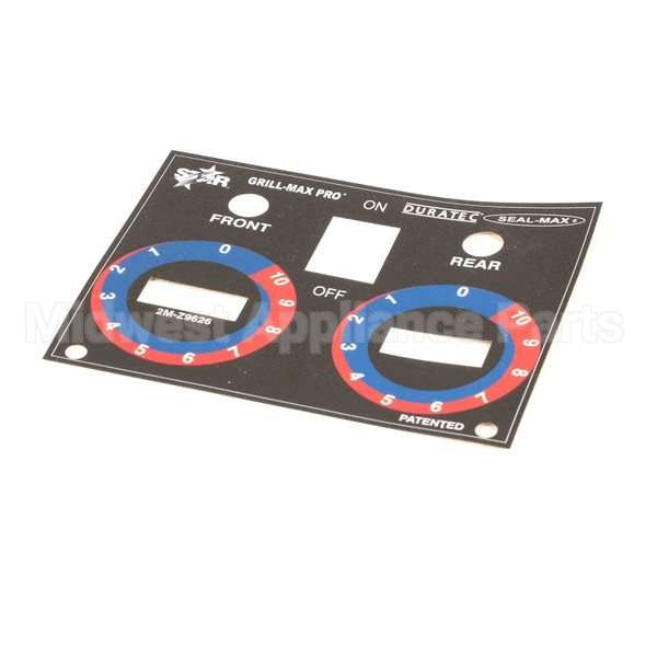 2M-Z9626 Compatible Star Cntrlpnl Lbl 30/45Scbd/H D