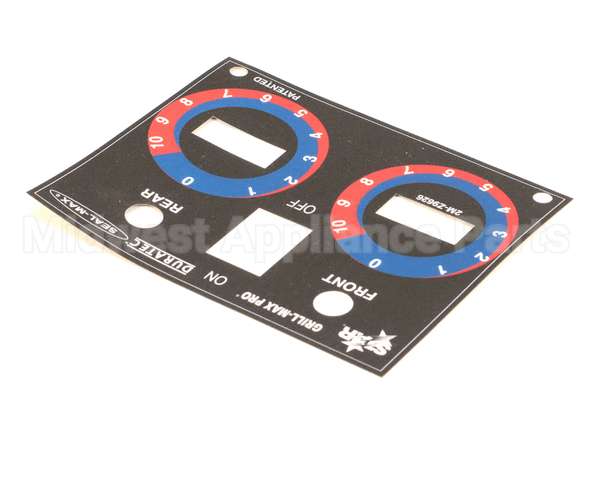 2M-Z9626 Star Controlpnl Lbl 30/45Scbd/Hd