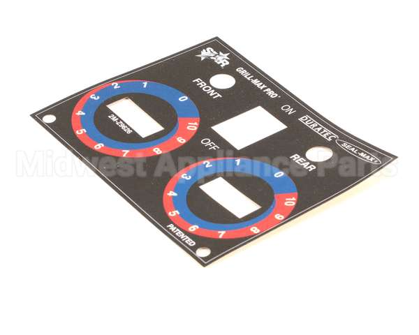 2M-Z9626 Star Controlpnl Lbl 30/45Scbd/Hd