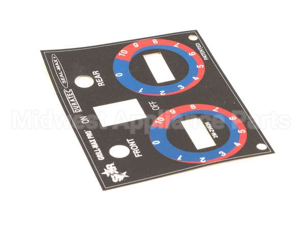 2M-Z9626 Star Controlpnl Lbl 30/45Scbd/Hd