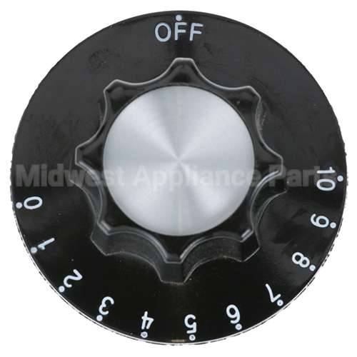 2R-2100087 Compatible Toastmaster - Middleby Marshall Dial 2-1/4 D, Off 10-0